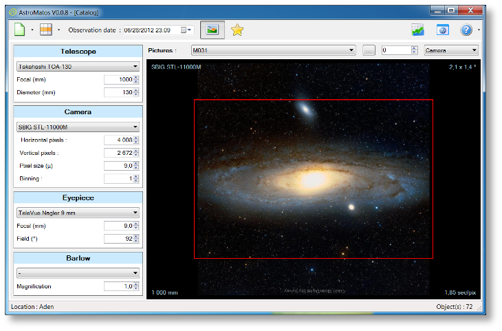 AstroMatos 0.0.9 screenshot